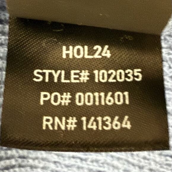 Rhone Walden Wool Cashmere Sweater Men’s Large Blue Horizon Marle NWT $178 - Picture 11 of 13